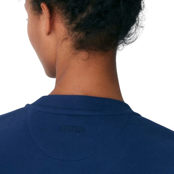 NWOT Aritzia Cozy Sweatfleece Perfect Crew Sweatshirt - Picture 2 of 9